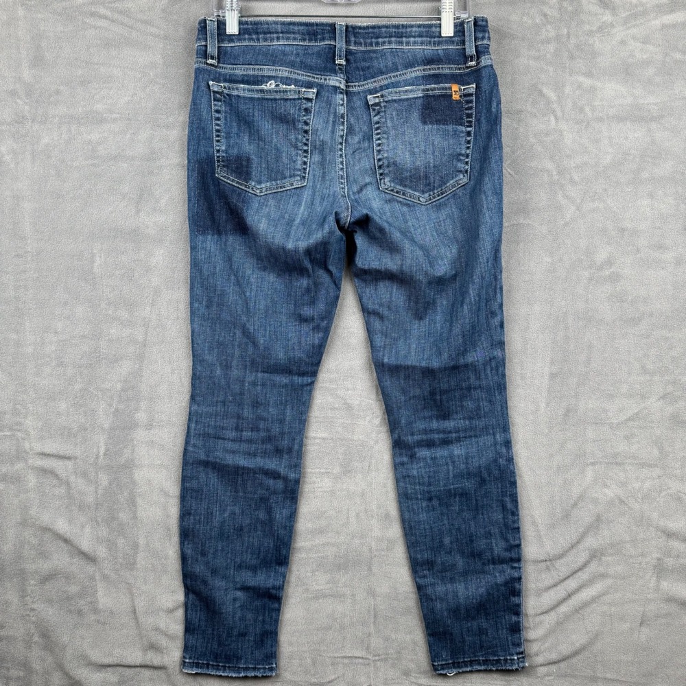 Joe's Jeans Women's Skinny Ankle Patch Denim Dark Wash Size 29 - Picture 6 of 7